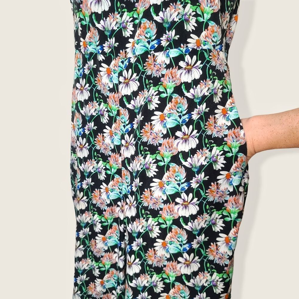 Sam Edelman | NWOT Ruffled Flutter Sleeve Floral Garden Jumpsuit | 2 - Picture 8 of 15